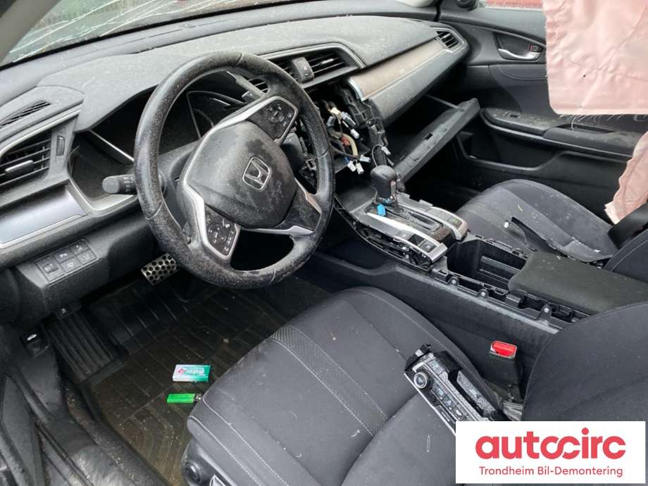 Honda Civic 2017-->> (Type X) , Motorkode: L15BB, Girkassekode: 