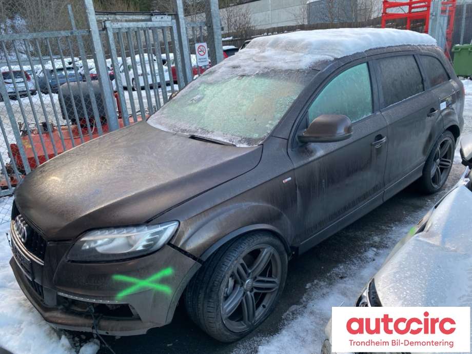 Audi Q7 2010-2015 (Type I, Fase 2) , Motorkode: CJGA, Girkassekode: MHP