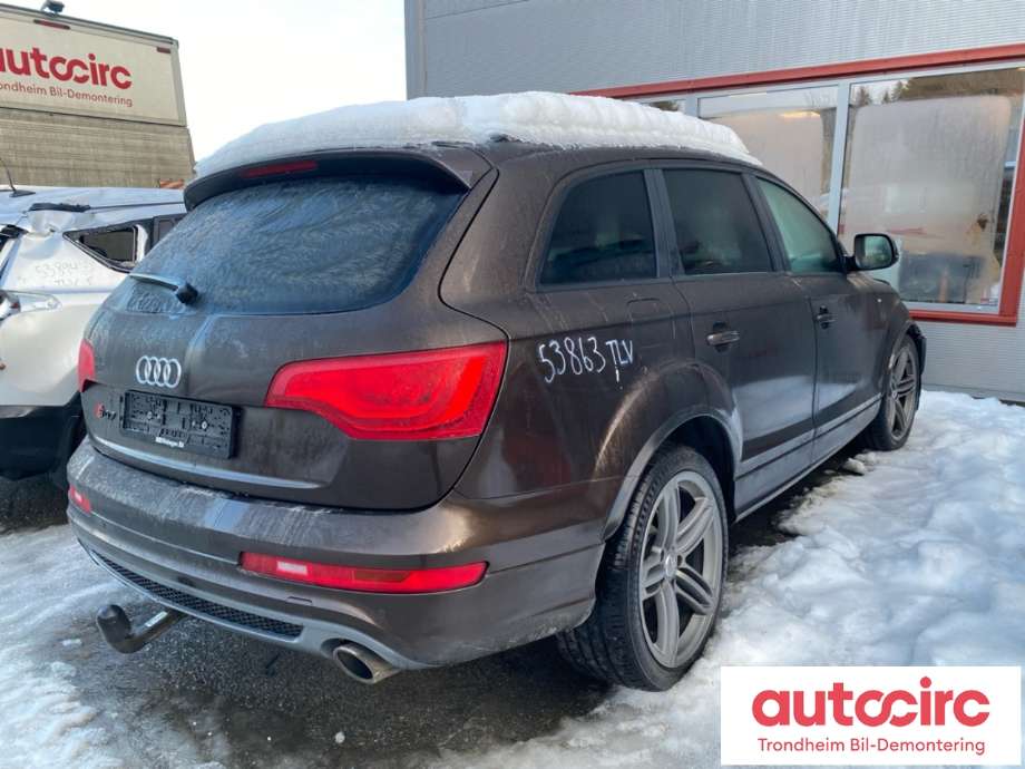 Audi Q7 2010-2015 (Type I, Fase 2) , Motorkode: CJGA, Girkassekode: MHP