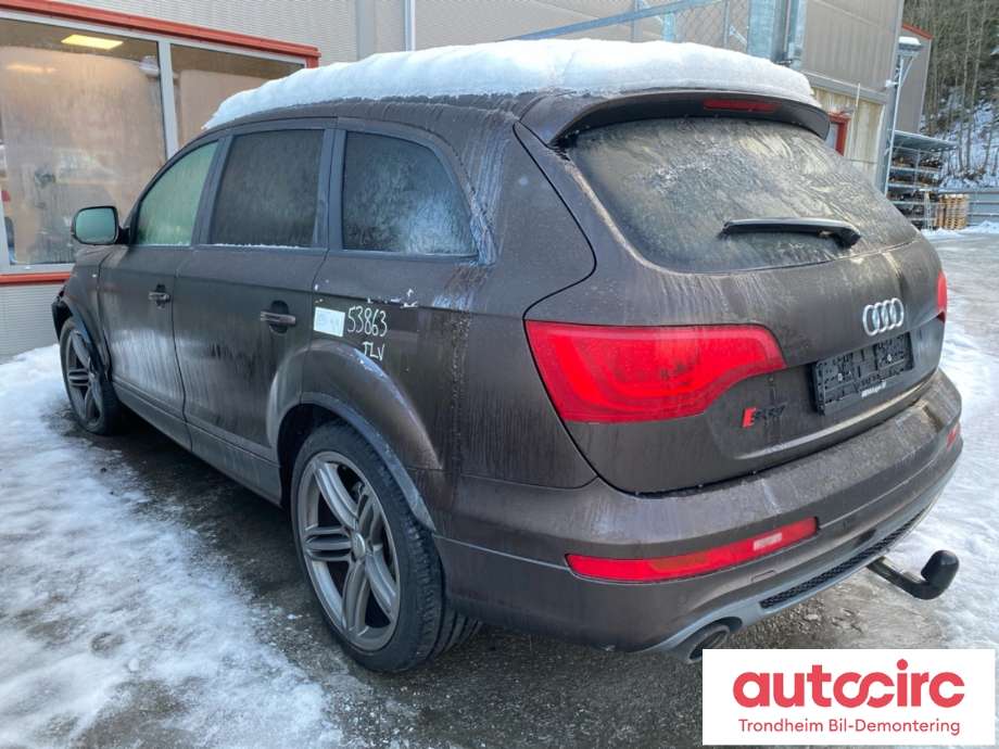 Audi Q7 2010-2015 (Type I, Fase 2) , Motorkode: CJGA, Girkassekode: MHP