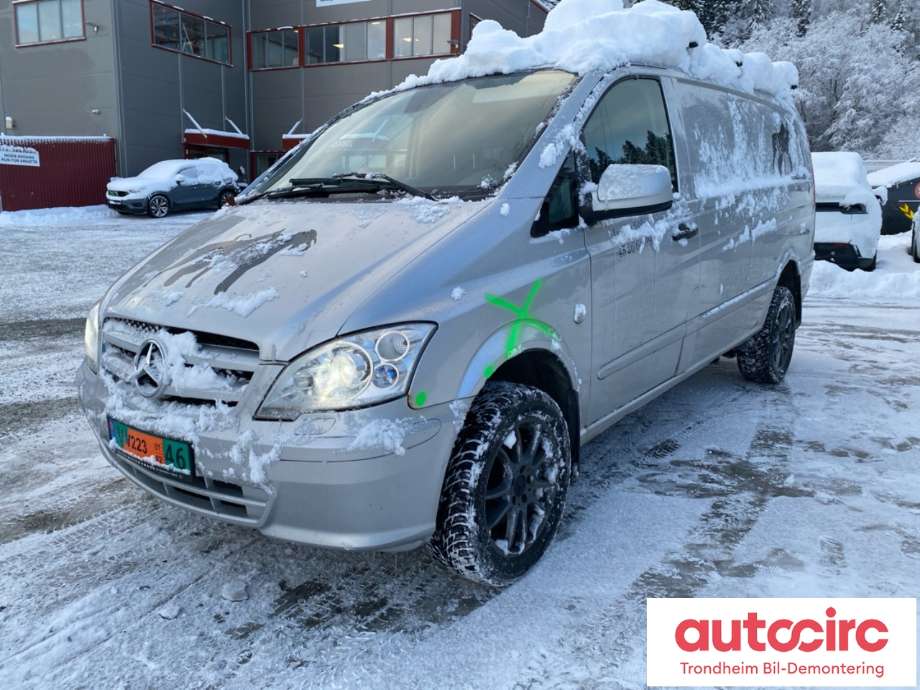 Mercedes Vito/Viano 2010-2014 (Fase 2) (W639) (W639), Motorkode: 651940, Girkassekode: 722686