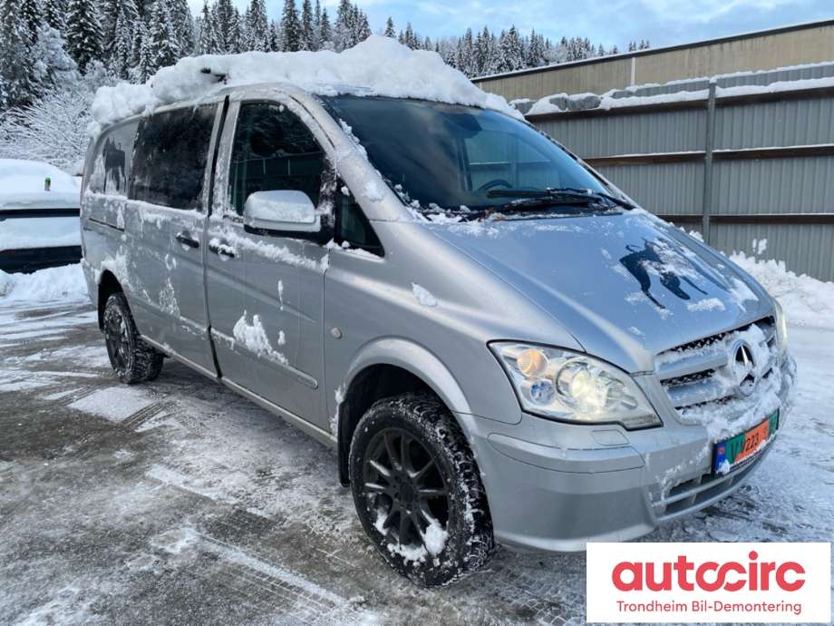 Mercedes Vito/Viano 2010-2014 (Fase 2) (W639) (W639), Motorkode: 651940, Girkassekode: 722686
