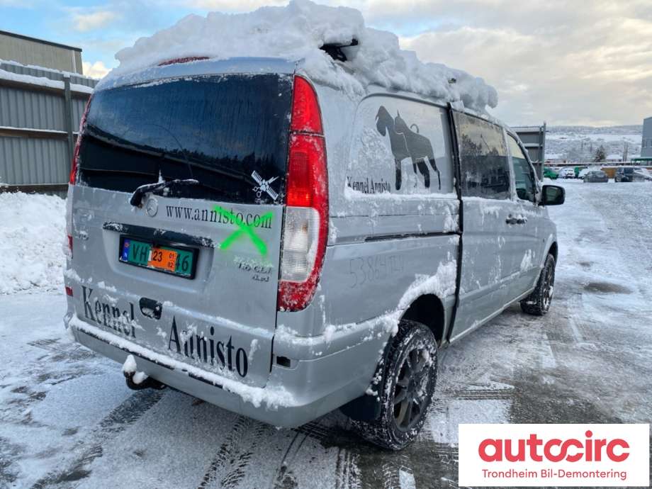 Mercedes Vito/Viano 2010-2014 (Fase 2) (W639) (W639), Motorkode: 651940, Girkassekode: 722686