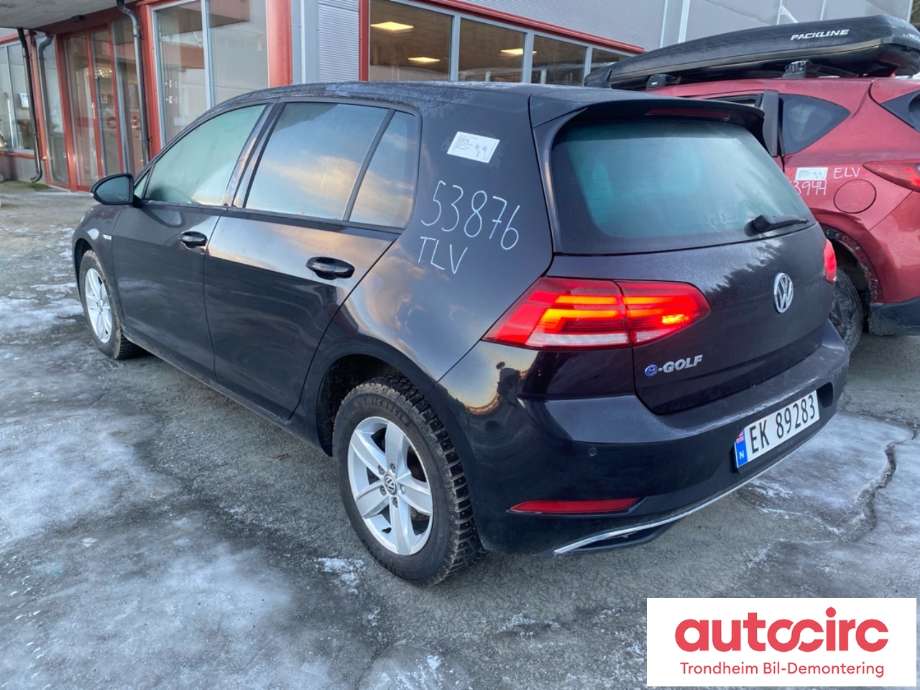 VW e-Golf 2017-2020 (Fase 2) delebil , Motorkode: EAZA, Girkassekode: RYG