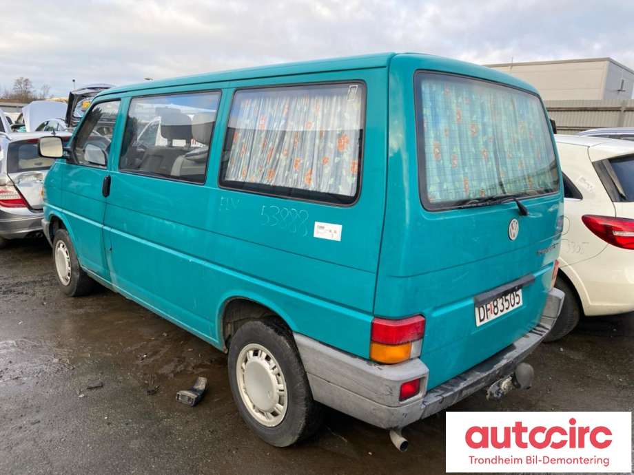 VW Transporter / Caravelle 1990-2003 (T4) (T4), Motorkode: AAB, Girkassekode: