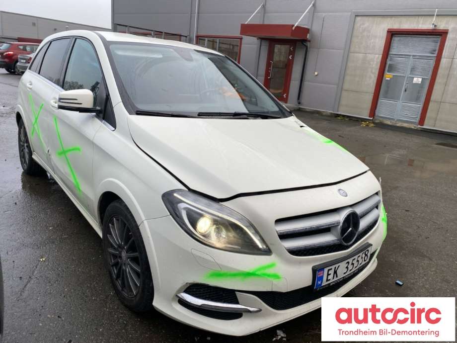 Mercedes B-Klasse, electric drive 2014-2018 (W242) (W242), Motorkode: 780990, Girkassekode: 