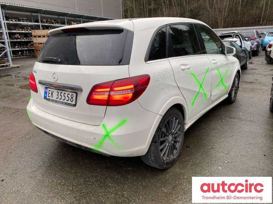 Mercedes B-Klasse, electric drive 2014-2018 (W242) (W242), Motorkode: 780990, Girkassekode: 