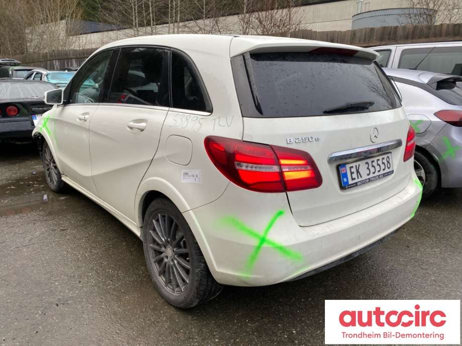 Mercedes B-Klasse, electric drive 2014-2018 (W242) (W242), Motorkode: 780990, Girkassekode: 