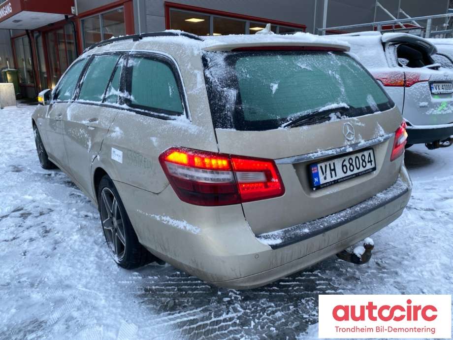 Mercedes E-Klasse 2009-2013 (Fase 1) (W212) (W212), Motorkode: 651924, Girkassekode: 722965