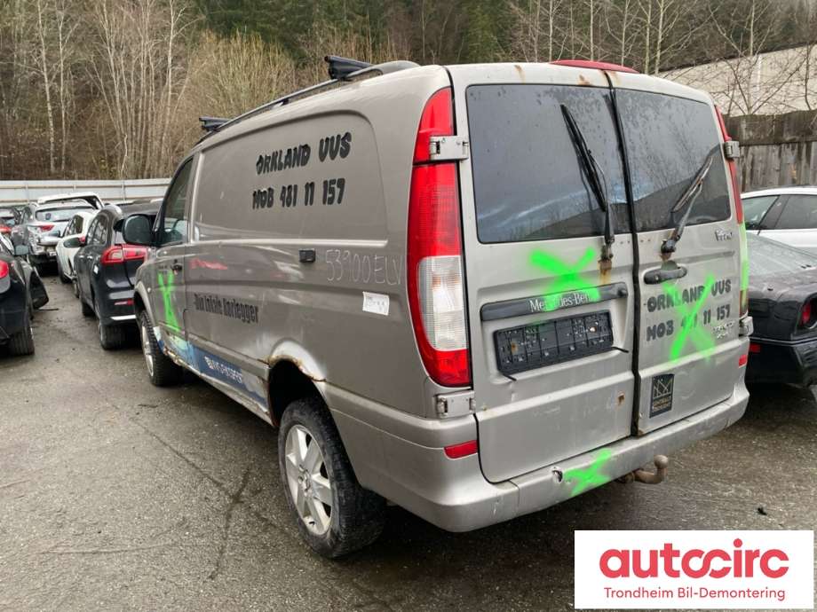 Mercedes Vito/Viano 2004-2010 (Fase 1) (W639) (W639), Motorkode: 646982, Girkassekode: 722682