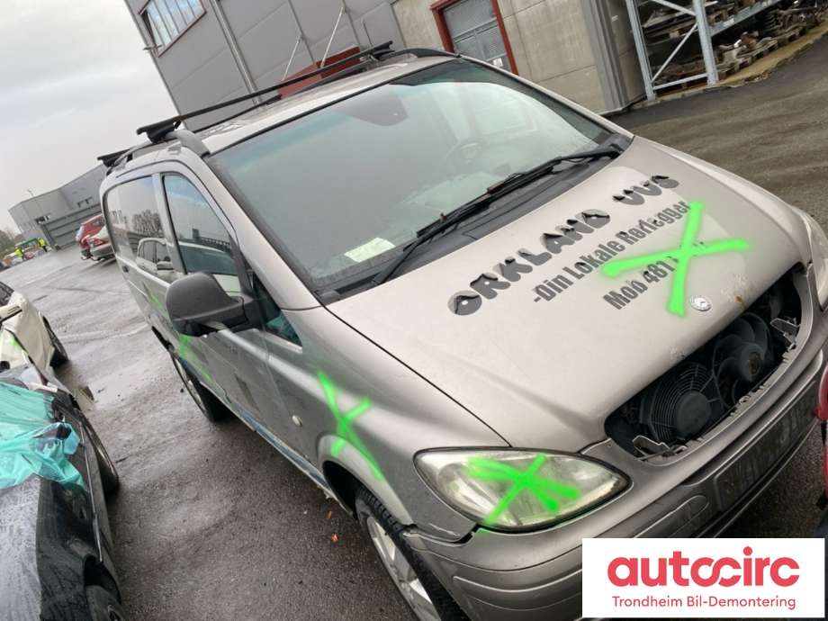 Mercedes Vito/Viano 2004-2010 (Fase 1) (W639) (W639), Motorkode: 646982, Girkassekode: 722682