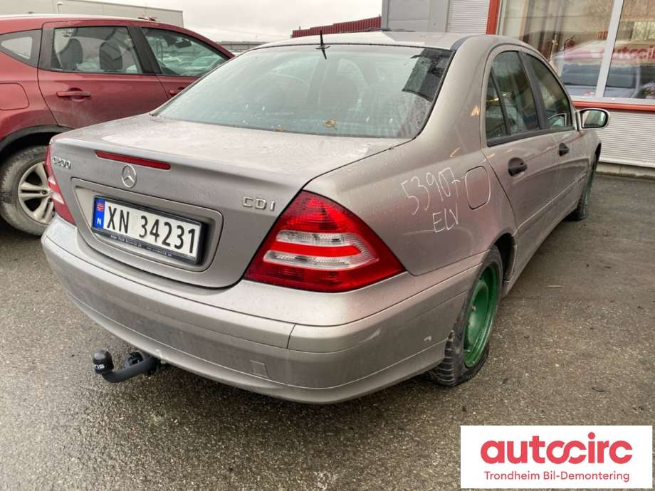 Mercedes C-Klasse 2004-2007 (Fase 2) (W203) (W203), Motorkode: 646962, Girkassekode: 722699