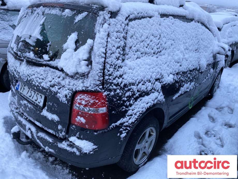 VW Touran 2003-2006 (Type I, Fase 1) , Motorkode: BKC, Girkassekode: GQN