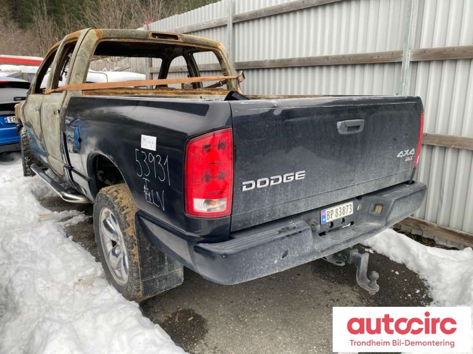 Dodge Ram 2003-2008 (Type III) , Motorkode: , Girkassekode: 