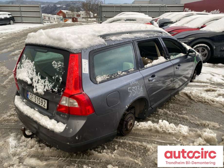 Volvo V70 2007-2013 (Type III, Fase 1) , Motorkode: D5244T(5), Girkassekode: 6-MAN 2WD / M66