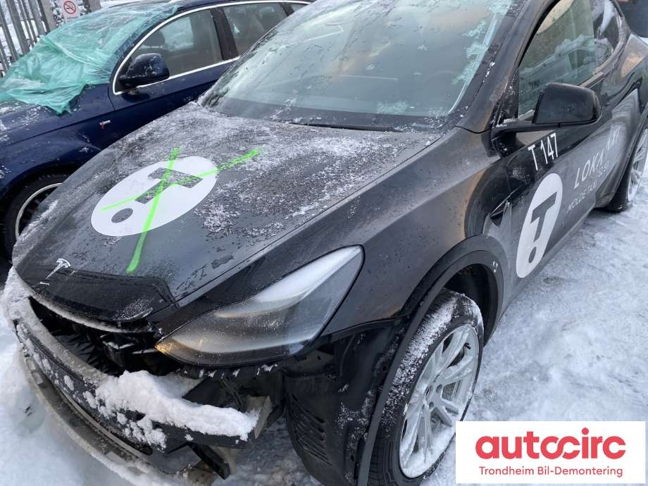 Tesla Model Y, 2021-2024 (Type I)  delebil , Motorkode: 3DU