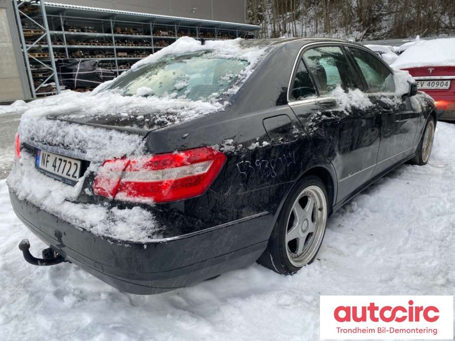 Mercedes E-Klasse 2009-2013 (Fase 1) (W212) (W212), Motorkode: 651924, Girkassekode: 722646