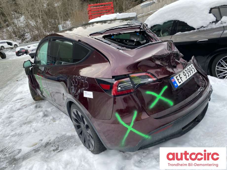 Tesla Model Y 2021-2024 (Type I) , Motorkode: 3DU, Girkassekode: 