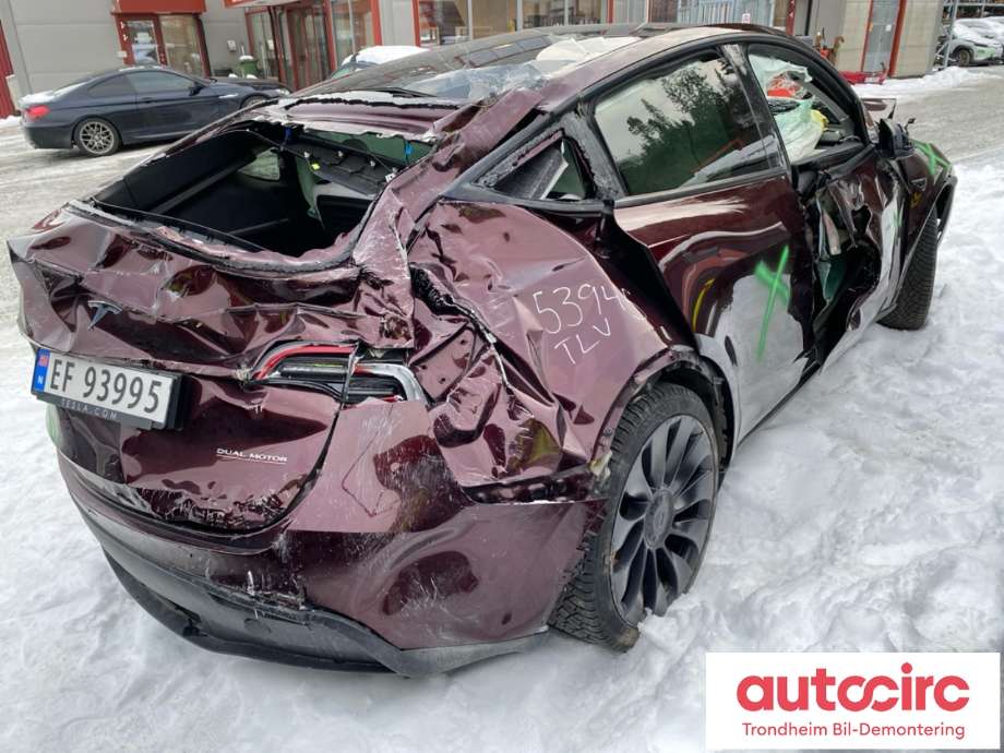 Tesla Model Y 2021-2024 (Type I) , Motorkode: 3DU, Girkassekode: 