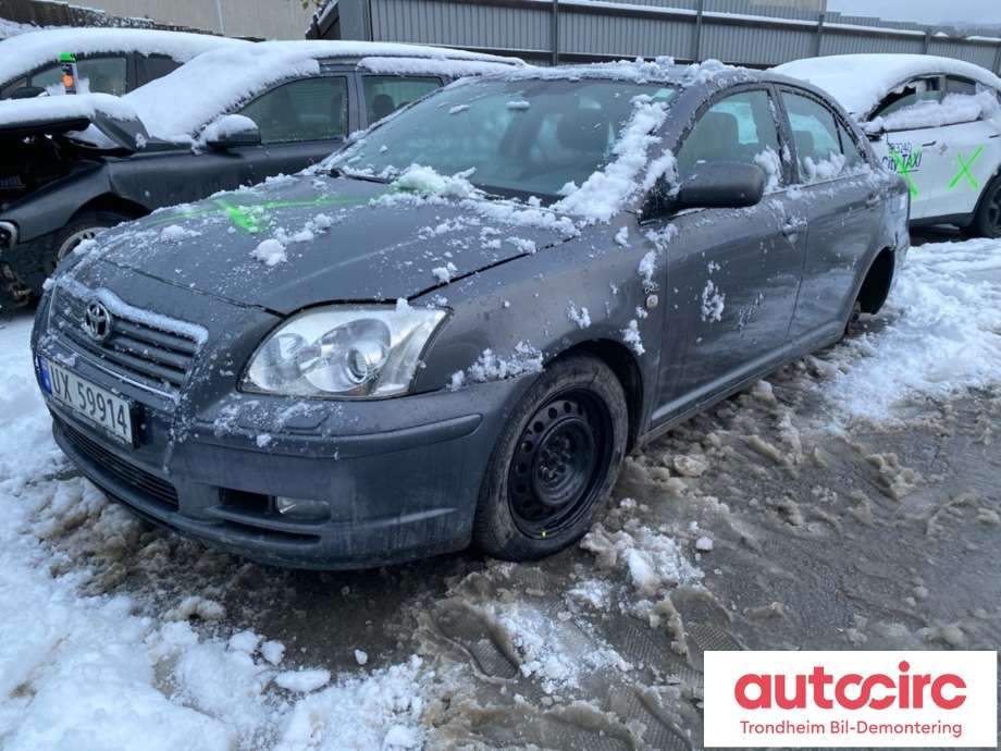 Toyota Avensis 2003-2008 (Type II) , Motorkode: 1CD-FTV, Girkassekode: 303002D110