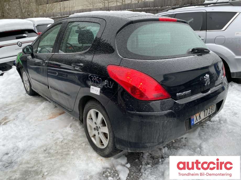 Peugeot 308 2007-2011 (Type I, Fase 1) , Motorkode: DV6TED4B, Girkassekode: 223168