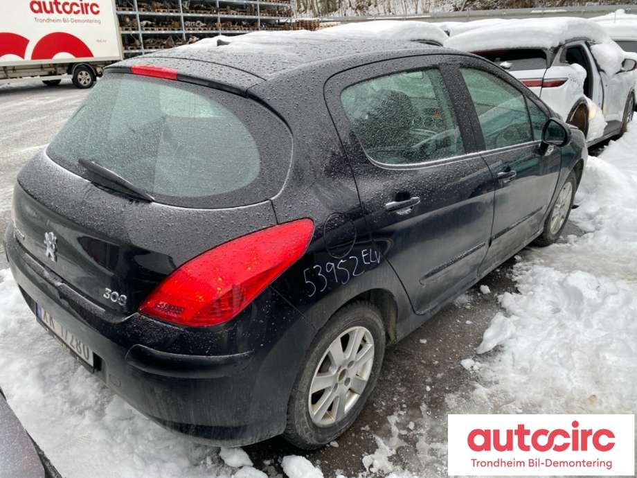 Peugeot 308 2007-2011 (Type I, Fase 1) , Motorkode: DV6TED4B, Girkassekode: 223168