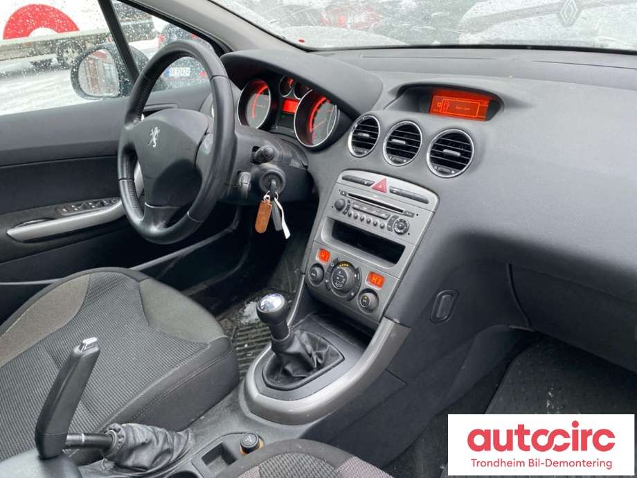 Peugeot 308 2007-2011 (Type I, Fase 1) , Motorkode: DV6TED4B, Girkassekode: 223168