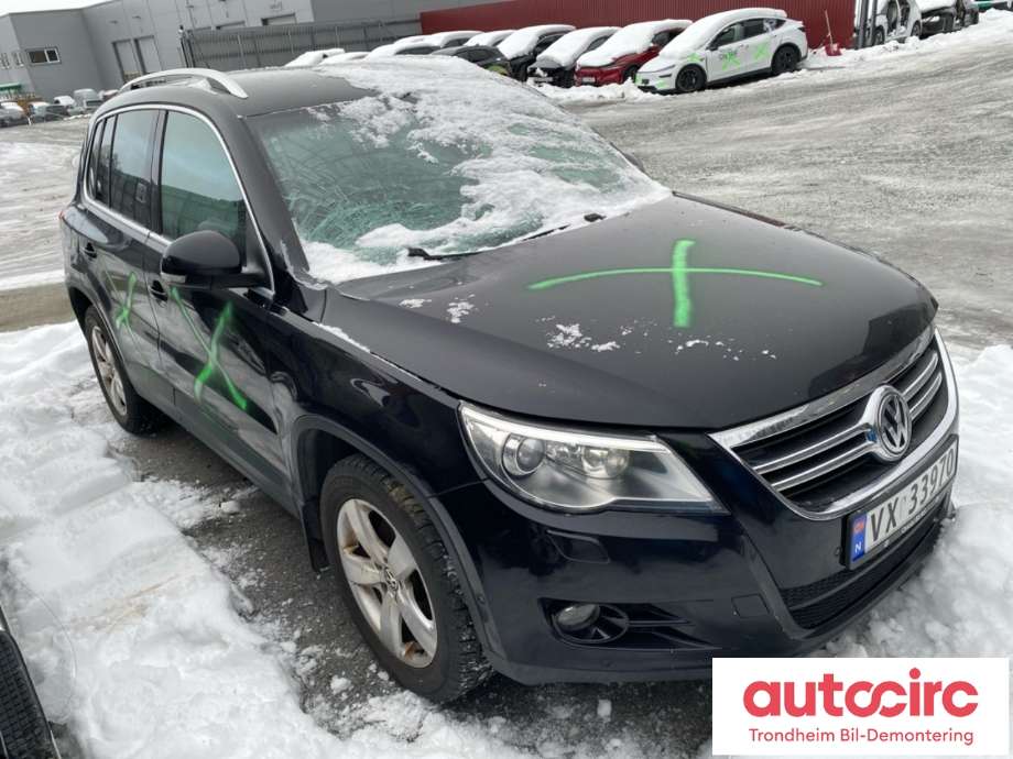 VW Tiguan 2007-2011 (Type I, Fase 1) , Motorkode: CBAB, Girkassekode: LMU
