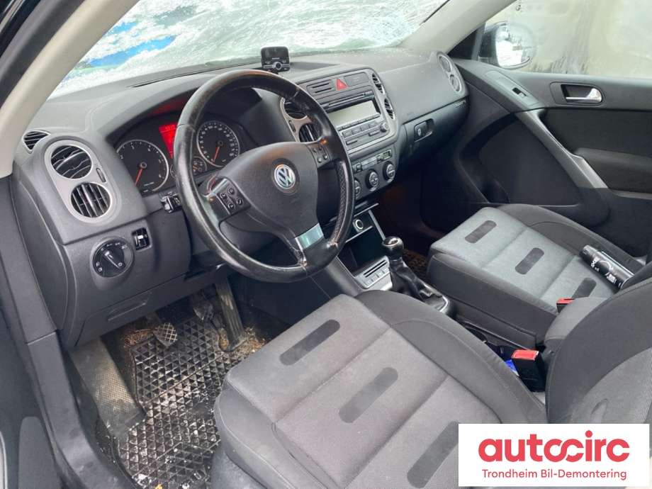 VW Tiguan 2007-2011 (Type I, Fase 1) , Motorkode: CBAB, Girkassekode: LMU