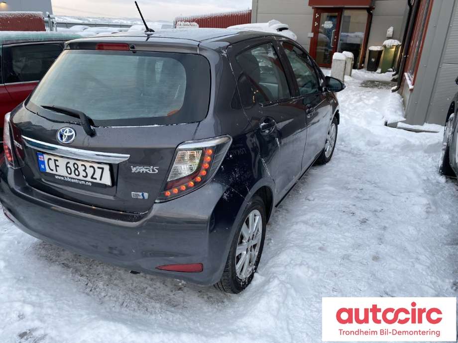 Toyota Yaris 2012-2014 (Type III, Fase 1) , Motorkode: 1NZ-FXE, Girkassekode: 3090052010
