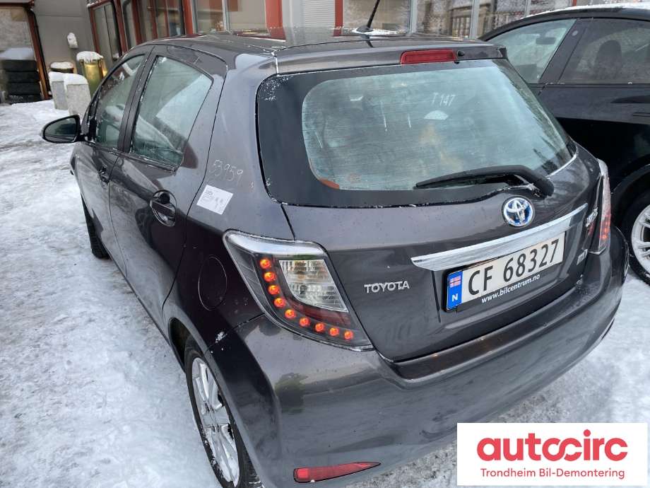 Toyota Yaris 2012-2014 (Type III, Fase 1) , Motorkode: 1NZ-FXE, Girkassekode: 3090052010