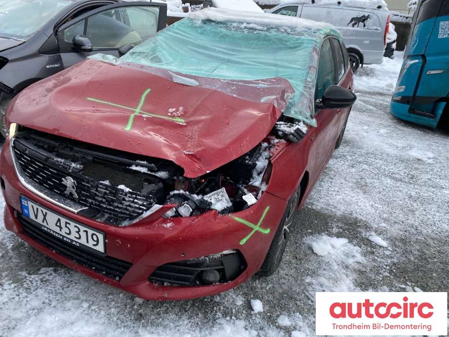 Peugeot 308 2013-2021 (Type II) , Motorkode: HNY, Girkassekode: 9807418780