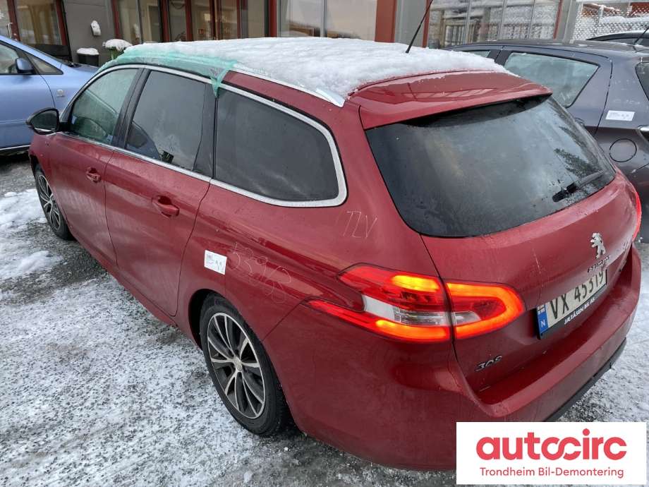 Peugeot 308 2013-2021 (Type II) , Motorkode: HNY, Girkassekode: 9807418780