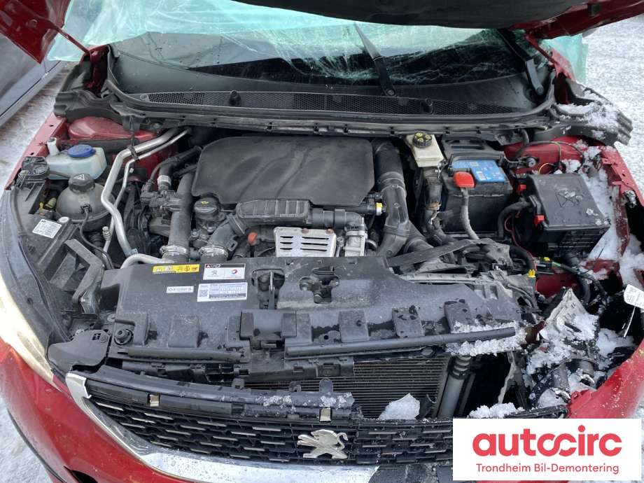 Peugeot 308 2013-2021 (Type II) , Motorkode: HNY, Girkassekode: 9807418780