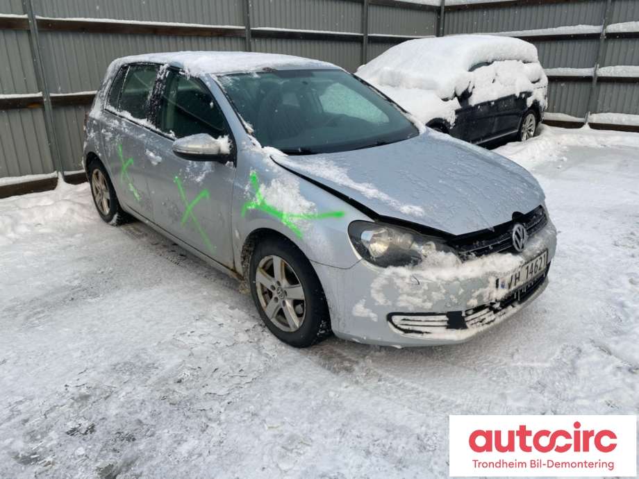 VW Golf VI 2008-2012 , Motorkode: CBDC, Girkassekode: LLL