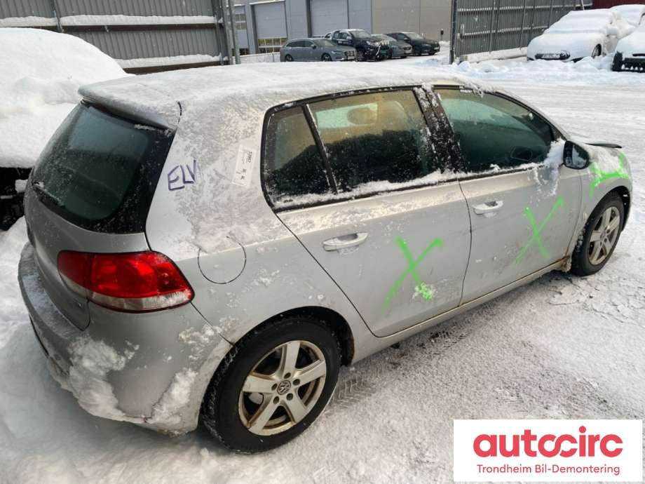 VW Golf VI 2008-2012 , Motorkode: CBDC, Girkassekode: LLL