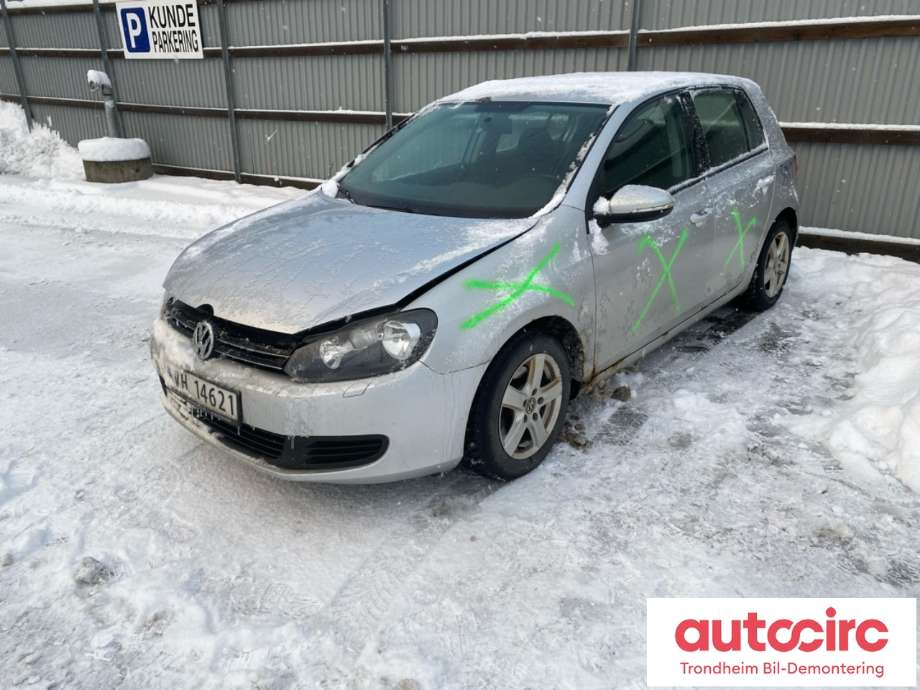 VW Golf VI 2008-2012 , Motorkode: CBDC, Girkassekode: LLL