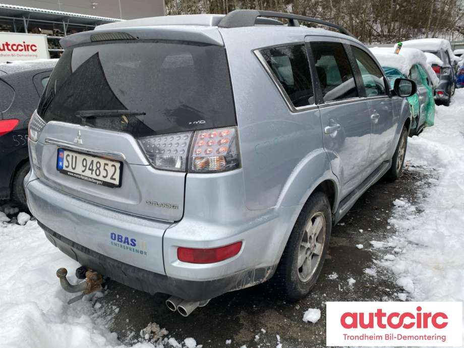 Mitsubishi Outlander 2010-2012 (Type II, Fase 2) , Motorkode: 4N14, Girkassekode: 2500A247