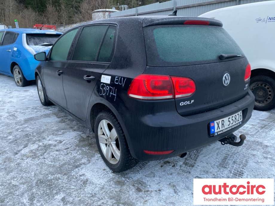 VW Golf VI 2008-2012 , Motorkode: CAYC, Girkassekode: MLE