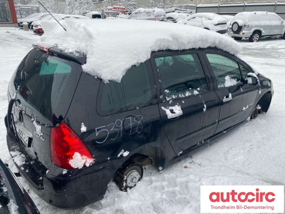 Peugeot 307 2005-2008 (Fase 2) , Motorkode: 9HZ, Girkassekode: BVM5