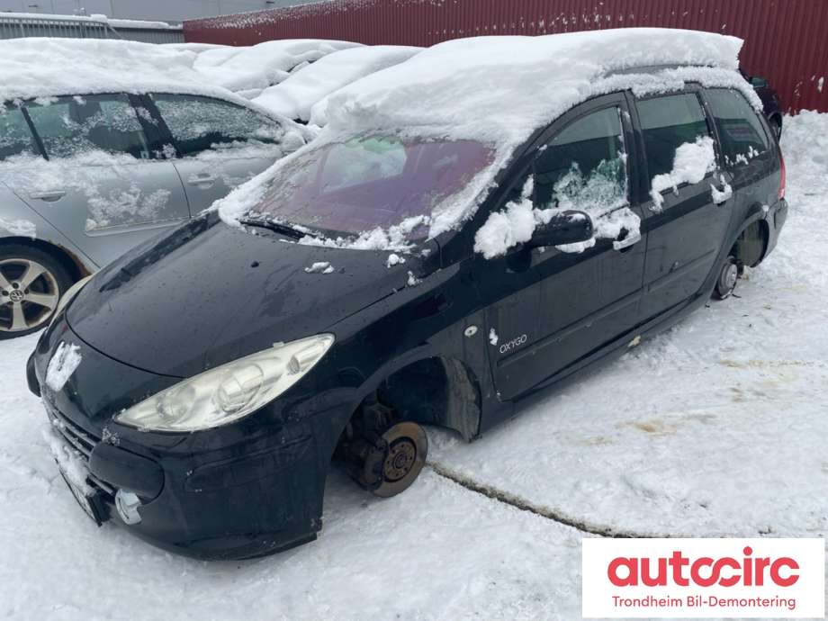 Peugeot 307 2005-2008 (Fase 2) , Motorkode: 9HZ, Girkassekode: BVM5