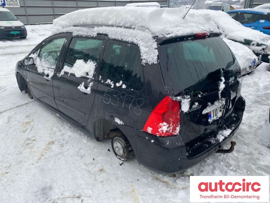 Peugeot 307 2005-2008 (Fase 2) , Motorkode: 9HZ, Girkassekode: BVM5