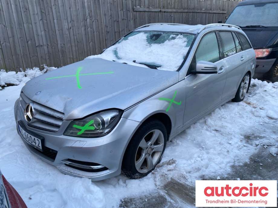 Mercedes C-Klasse 2007-2011 (Fase 1) (W204) (W204), Motorkode: M651 D22 R, Girkassekode: 722996
