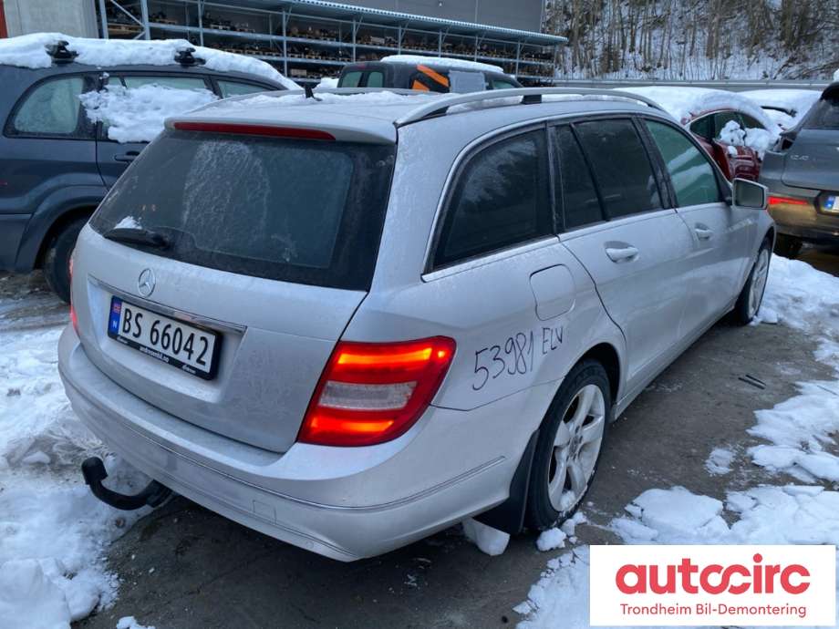 Mercedes C-Klasse 2007-2011 (Fase 1) (W204) (W204), Motorkode: M651 D22 R, Girkassekode: 722996