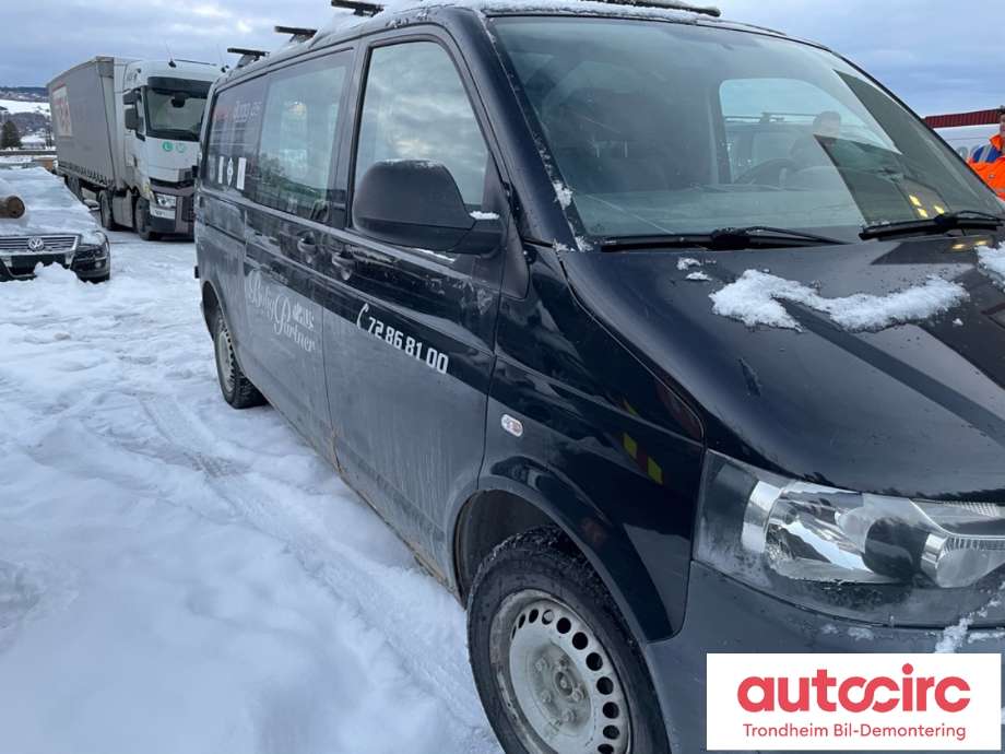 VW Transporter / Caravelle 2009-2015 (Fase 2) (T5) (T5), Motorkode: CAA, Girkassekode: KQK