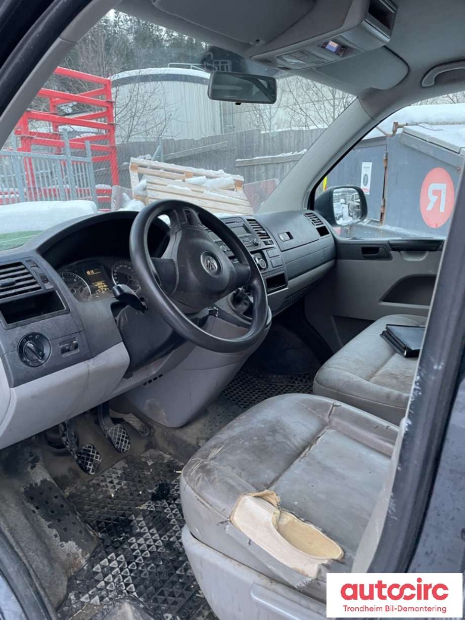 VW Transporter / Caravelle 2009-2015 (Fase 2) (T5) (T5), Motorkode: CAA, Girkassekode: KQK