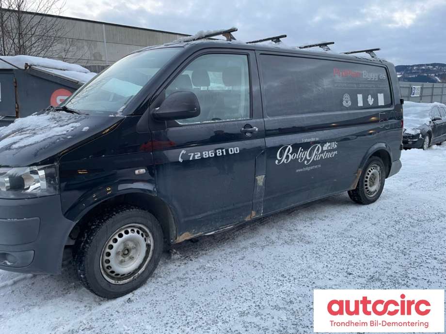 VW Transporter / Caravelle 2009-2015 (Fase 2) (T5) (T5), Motorkode: CAA, Girkassekode: KQK