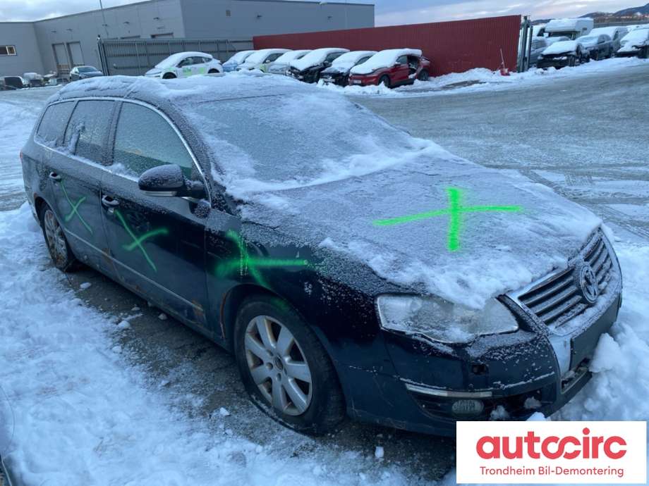 VW Passat 2005-2010 (B6) (B6), Motorkode: BMP, Girkassekode: JLR