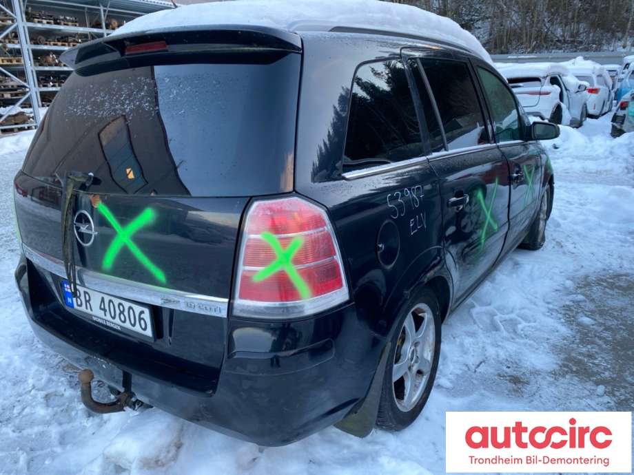 Opel Zafira B 2005-2011 , Motorkode: LPM, Girkassekode: M36