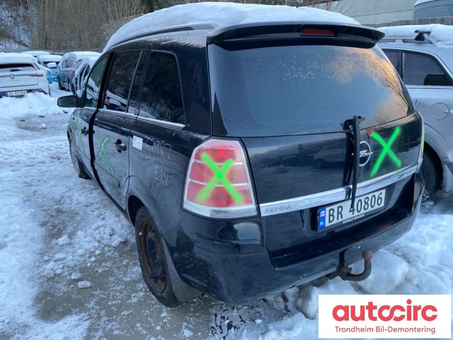 Opel Zafira B 2005-2011 , Motorkode: LPM, Girkassekode: M36